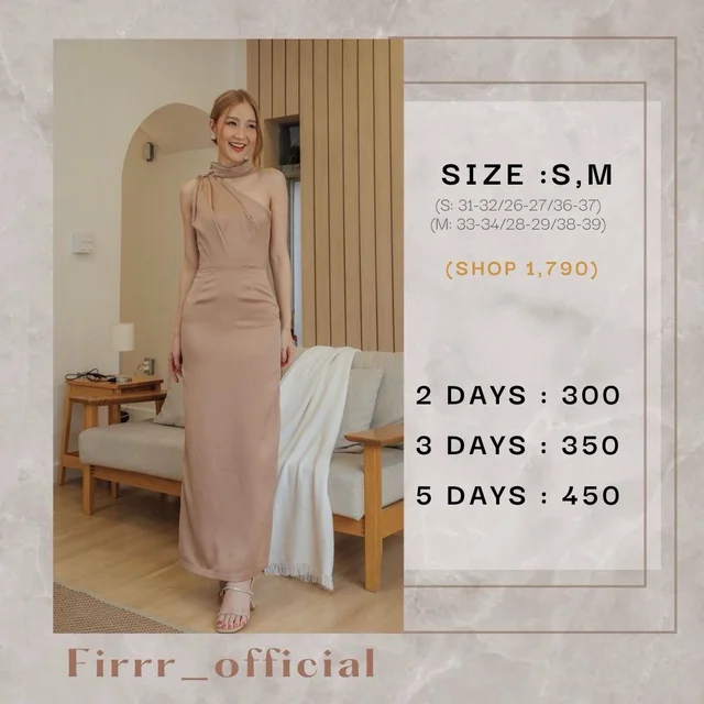 Firrr Victoria Long Dress (alternate)