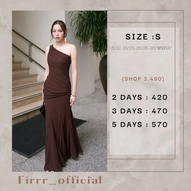 Firrr Jassie Long Dress (alternate)