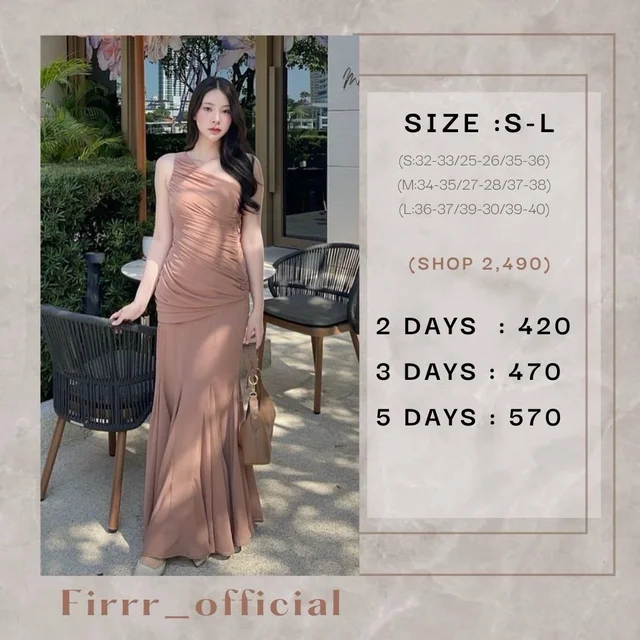Firrr Jassie Long Dress  thumbnail 3