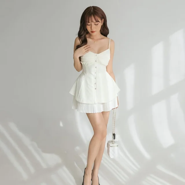 REDBEAN Angels White Short Dress thumbnail 4