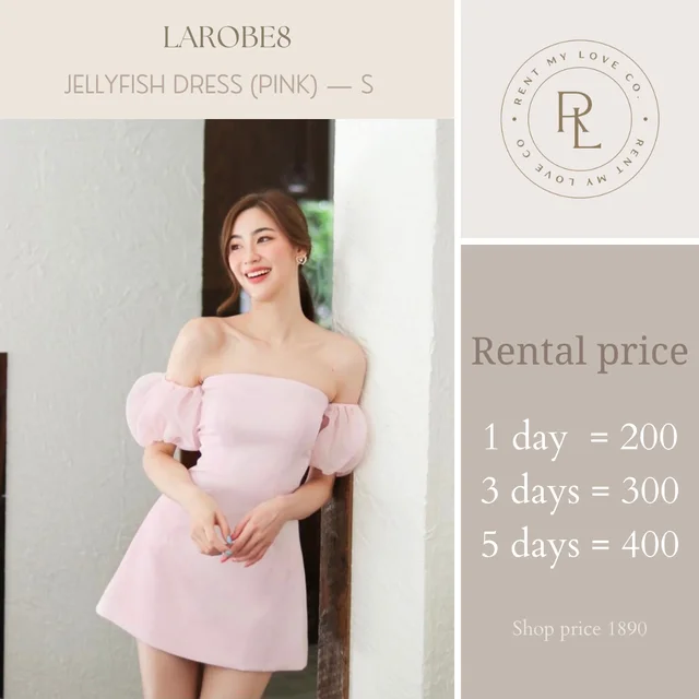 Jellyfish Dress (Pink) 1