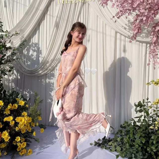 Firrr Sarah Peony Long Dress thumbnail 4