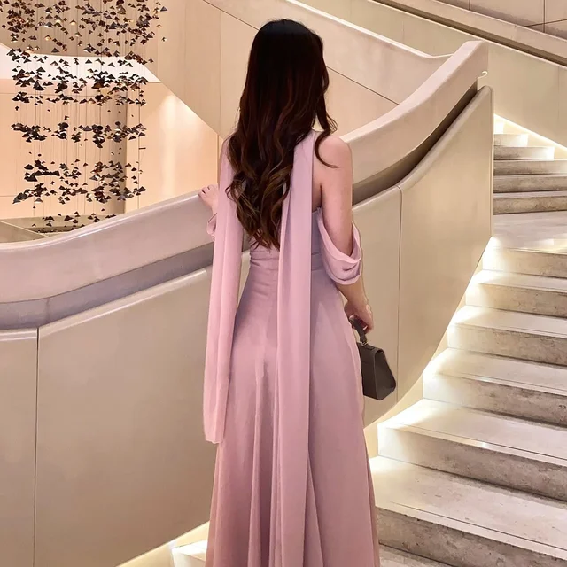 Firrr Jess Pink Long Dress  thumbnail 3