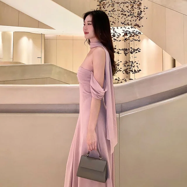 Firrr Jess Pink Long Dress (alternate)