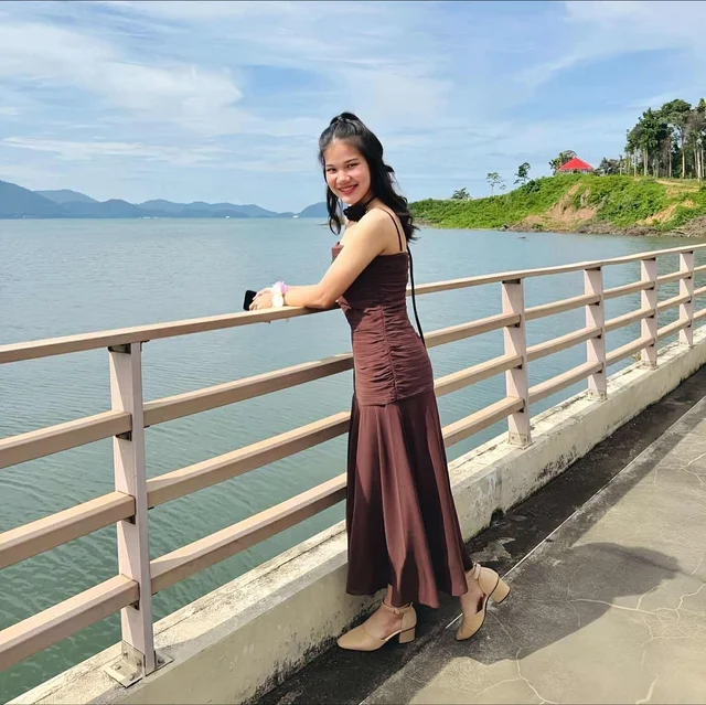 Firrr Jamie Dark Brown Dress  thumbnail 4