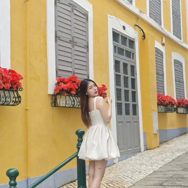 Calico Short Dress thumbnail 3