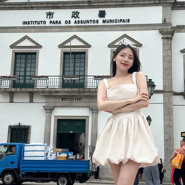 Calico Short Dress thumbnail 2