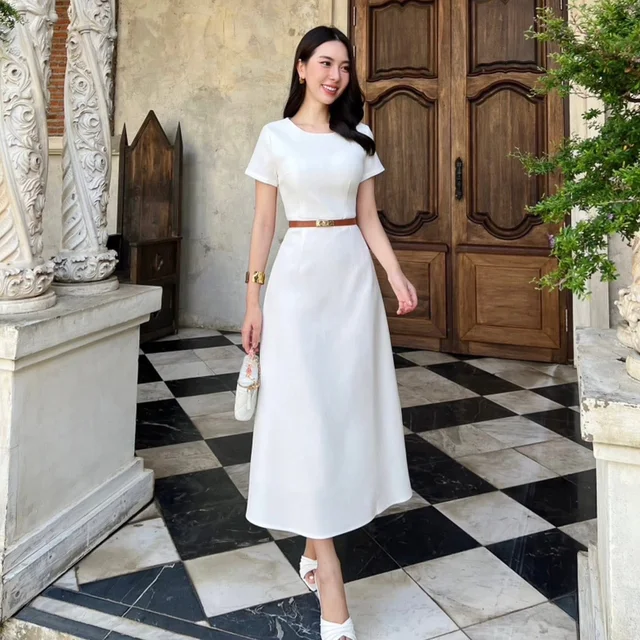 เดรสขาว SHIMMER Long Dress  thumbnail 3