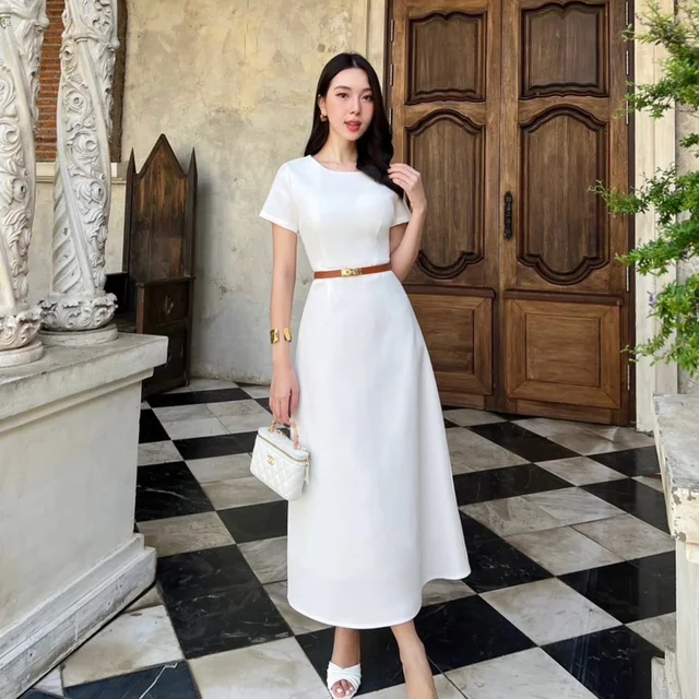 เดรสขาว SHIMMER Long Dress  thumbnail 4