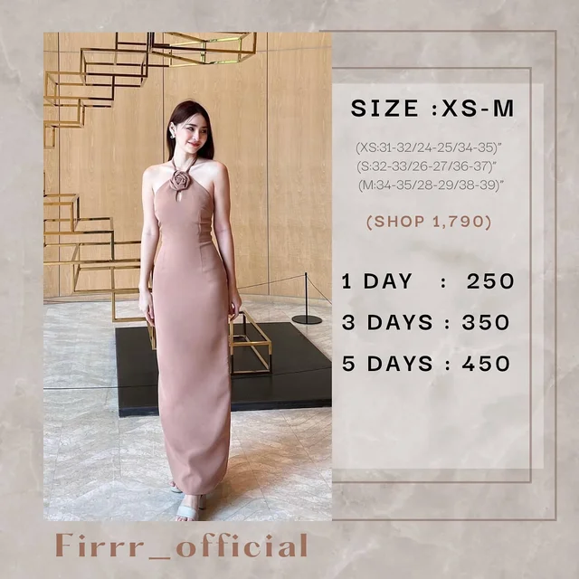 Firrr Primrose Dress Long Dress 1