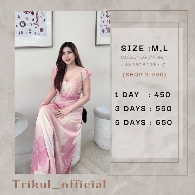 Trikul Emillie Long Dress