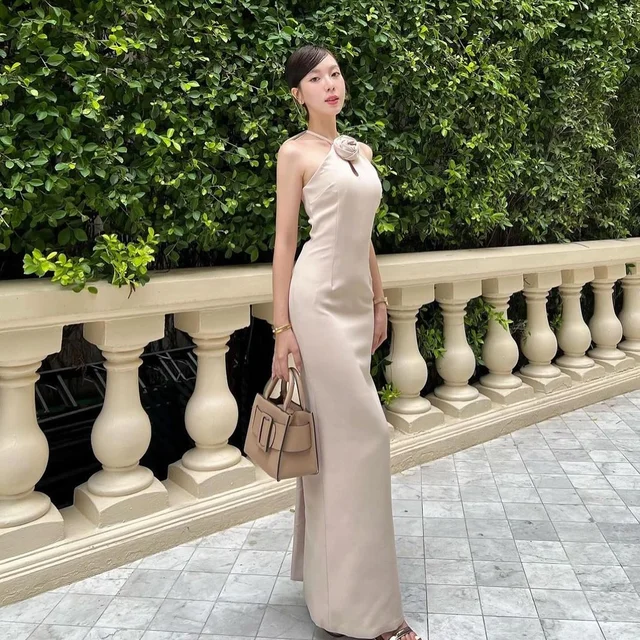 ชุดราตรี Firrr Primrose Beige  Long Dress  thumbnail 2