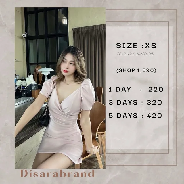Disarabrand Pink Mini Dress