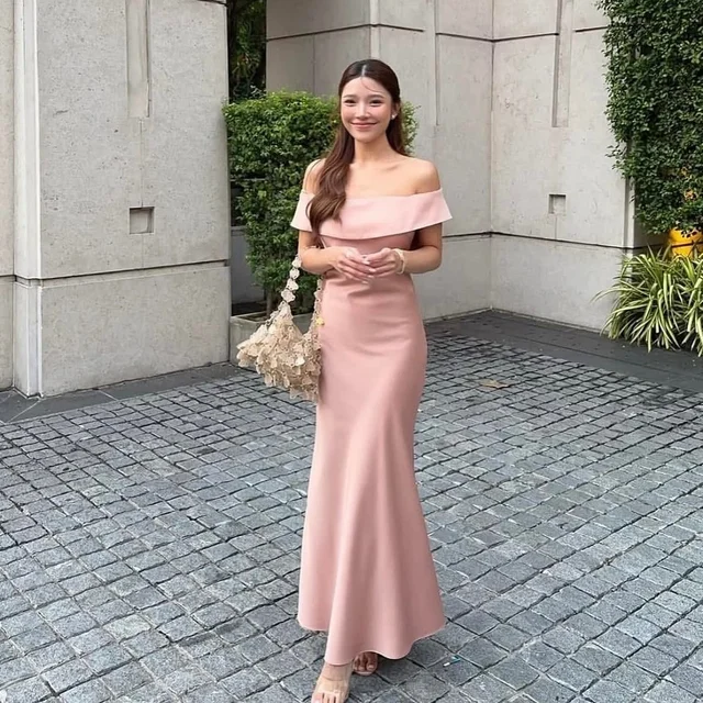 Pirunya LD17 Off Shoulder Long Dress (alternate)