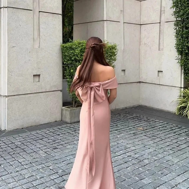 Pirunya LD17 Off Shoulder Long Dress  thumbnail 3