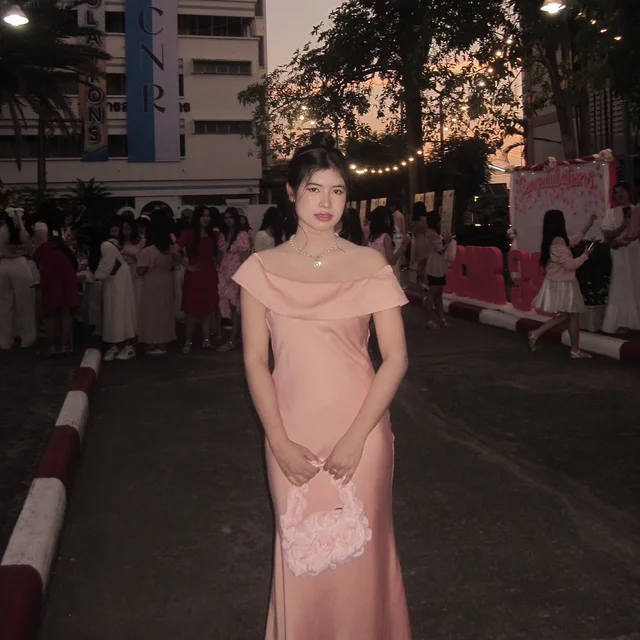 Pirunya LD17 Off Shoulder Long Dress  thumbnail 4