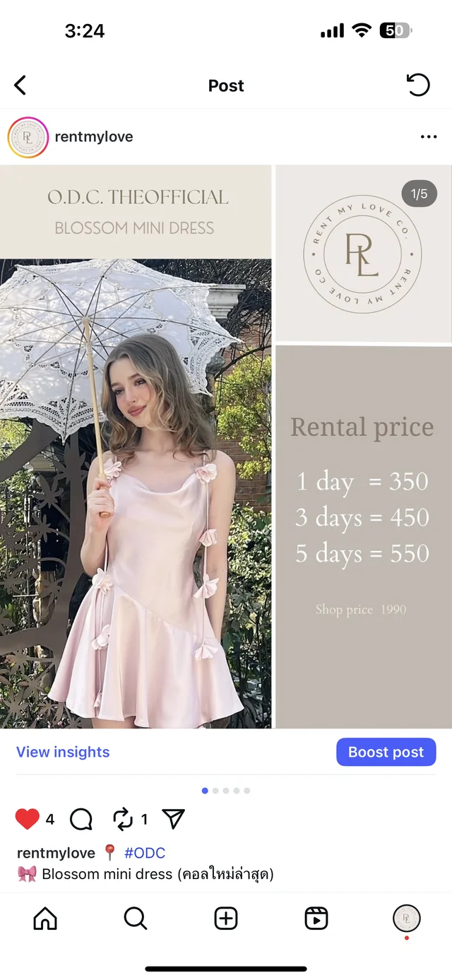 Blossom Mini Dress