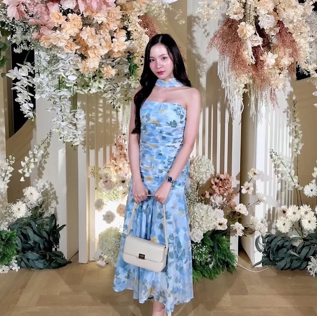 Firrr official Jamie Floral Long Dress thumbnail 3