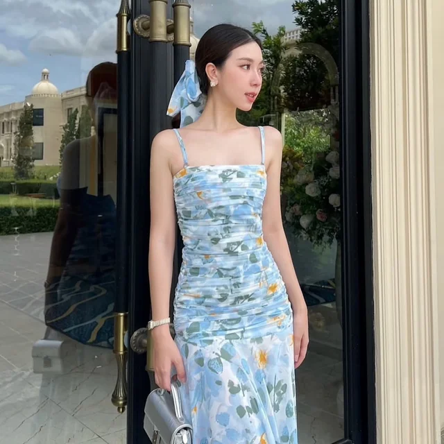 Firrr official Jamie Floral Long Dress (alternate)