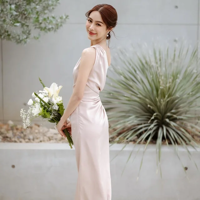 Firrr official One Shoulder Long Dress  thumbnail 2