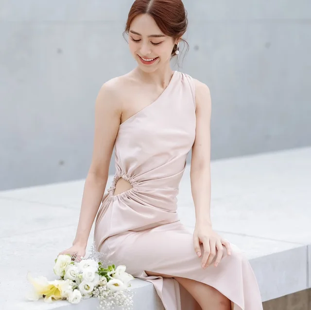 Firrr official One Shoulder Long Dress  thumbnail 4