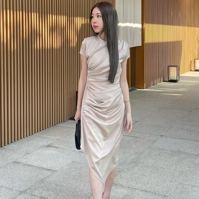 ชุดราตรี Firrr official ทรงรูดข้าง  Midi Dress  thumbnail 4