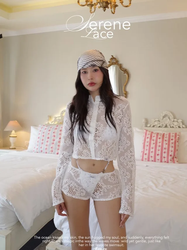 ชุดเซ็ต Iceblink Summer ลูกไม้สีขาว (alternate)