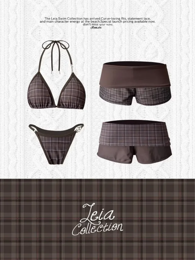 iceblink summer Leia Swim Collection ชุดว่ายน้ำ 3 ชิ้น (alternate)