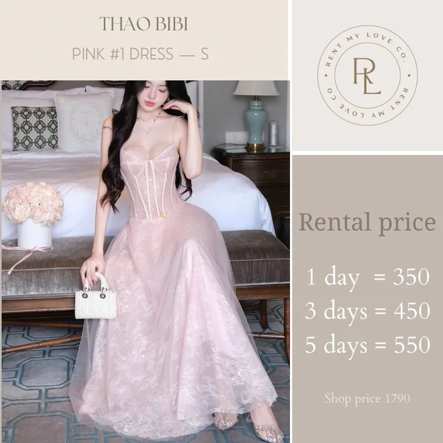Pink #1 Dress