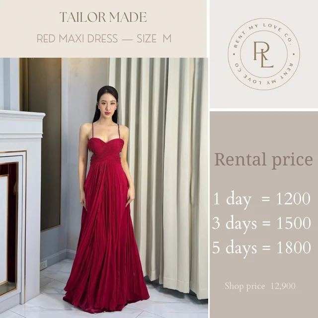 Red Maxi Dress