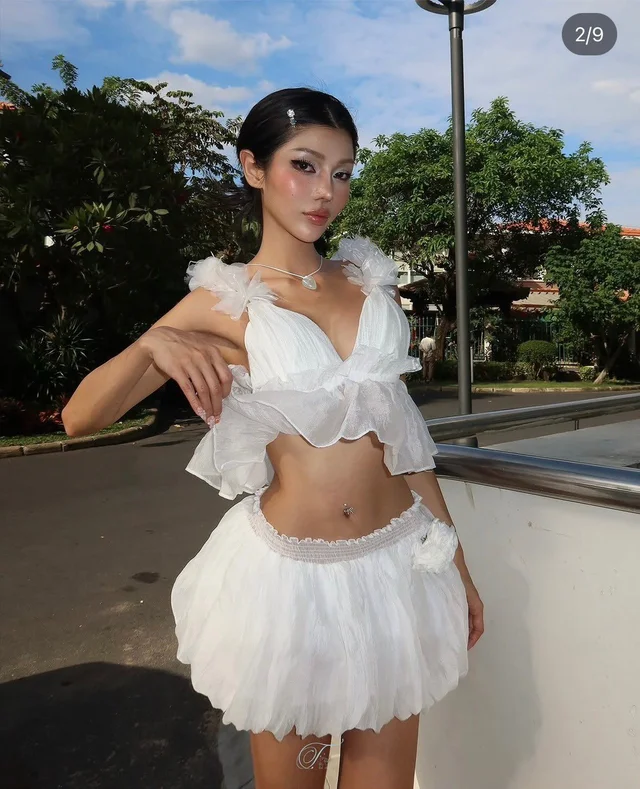 Soft Ruffle Babydoll Dress (No.212)