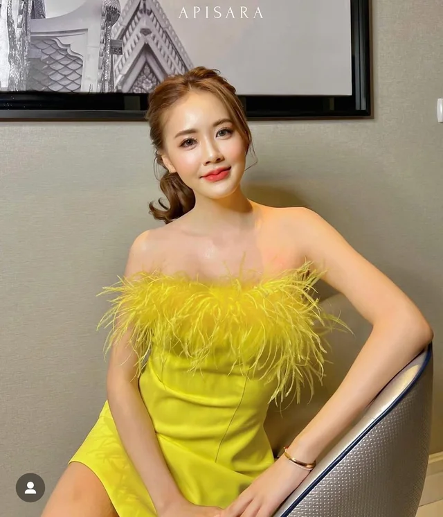 Sunny Feather Mini Dress thumbnail 2