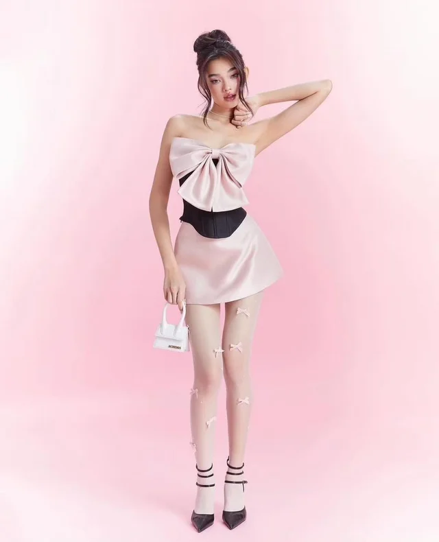 ชุดเซ็ตโบว์ชมพูแซ่บ สไตล์หวานซ่อนเปรี้ยว thumbnail 2