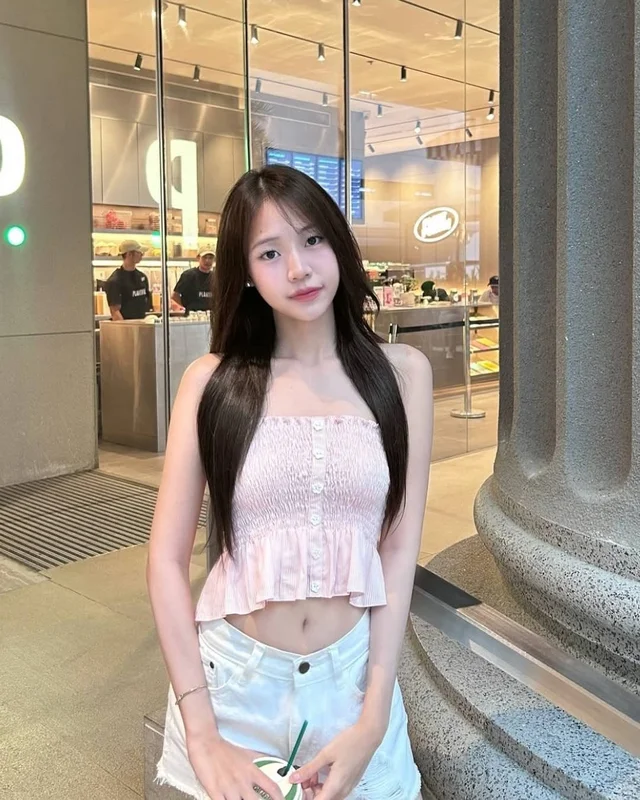 เสื้อเกาะอก Sunfap สีชมพู thumbnail 4