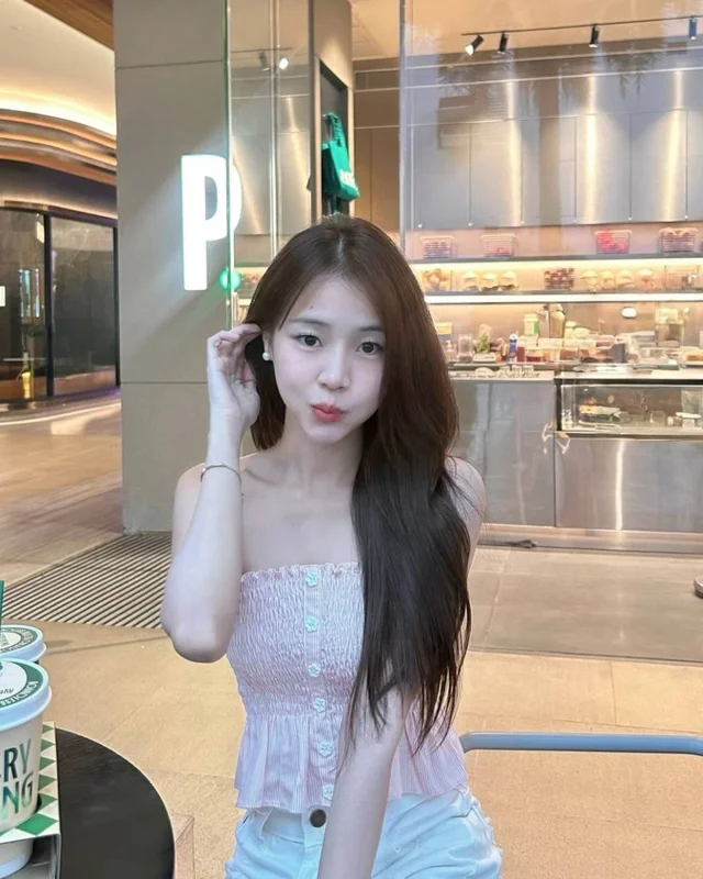 เสื้อเกาะอก Sunfap สีชมพู thumbnail 3