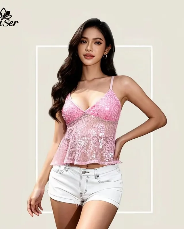 เสื้อสายเดี่ยวเลื่อม Bellin Closet (alternate)