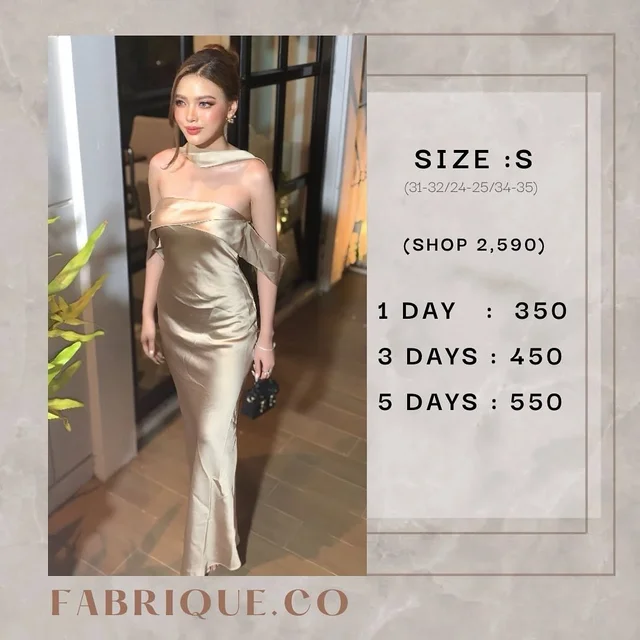 Fabrique co เดรสยาวออกงาน