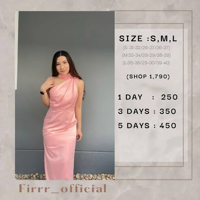 เดรสยาวคอสูง Firrr Official 1