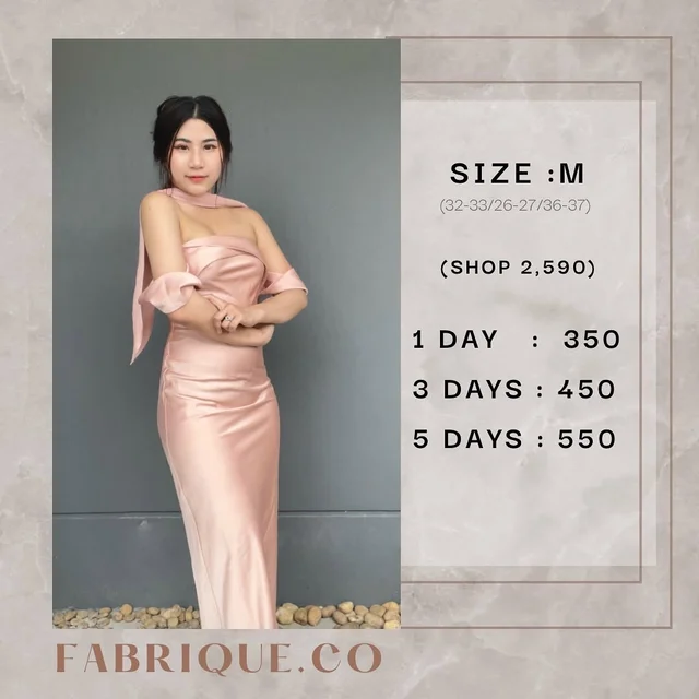 FABRIQUE CO Draped Long Dress (alternate)