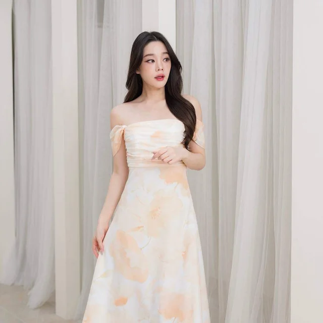 ชุดเดรสยาว Pirunya official Floral Midi Dress  thumbnail 2