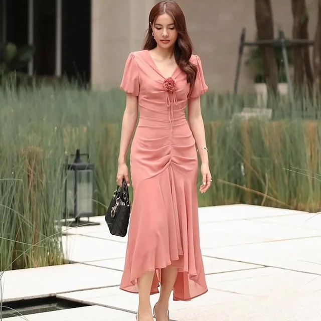 Firrr Midi Dress ระบาย thumbnail 2