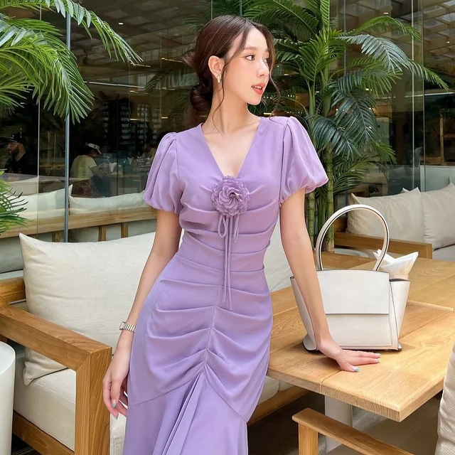 Ruffle Midi Dress Firrr official thumbnail 2