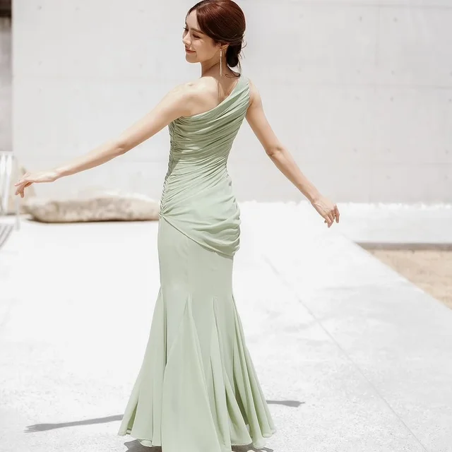 Firrr Jassie One Shoulder Long Dress  thumbnail 3
