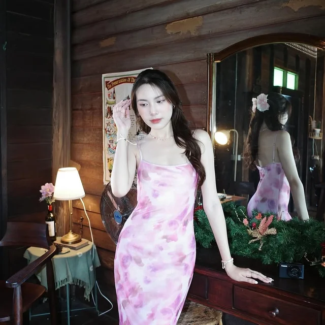 Fabrique Flair Printed Maxi Dress (alternate)