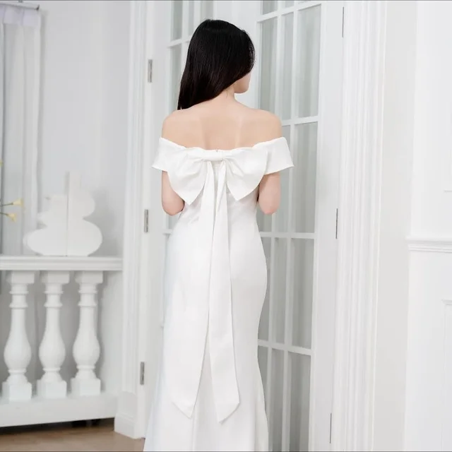 Pirunya Long Dress สีขาว LD17 (alternate)