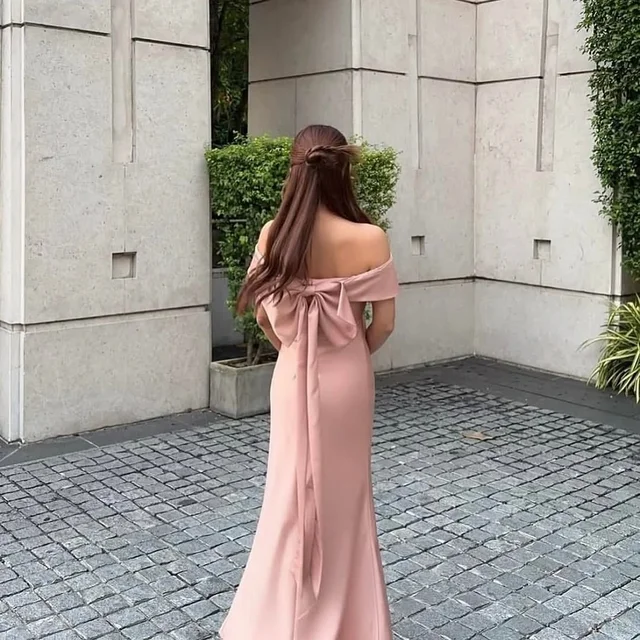 Pirunya official Off Shoulder Long Dress (alternate)