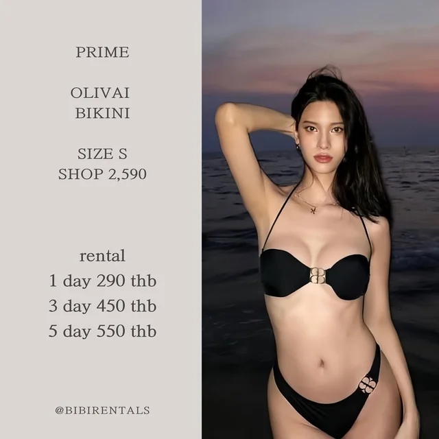 PRIME OLIVAI BIKINI ชุดบิกินี่ Halter 1