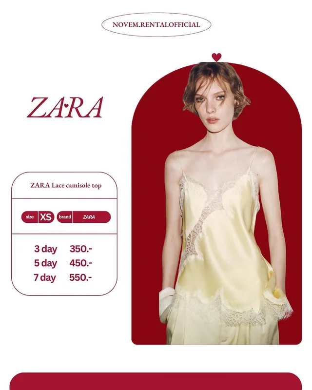 Zara Lace Camisole Top (Size XS)