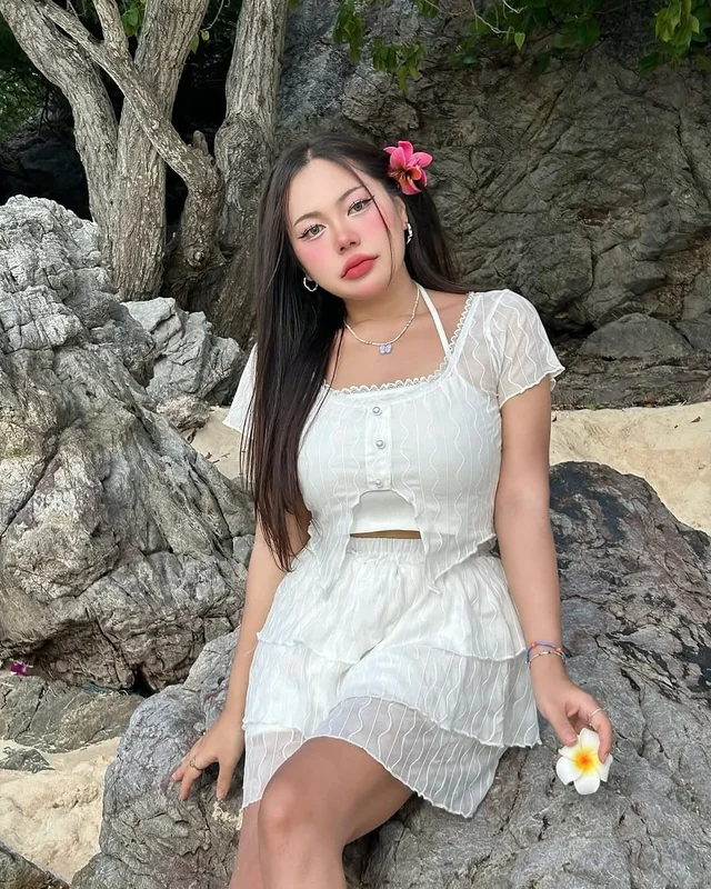 ชุดเซ็ตไปทะเล Soooly (สีขาว) thumbnail 8