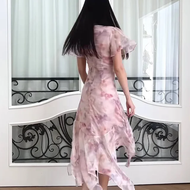 Firr Amy Peony Floral Dress thumbnail 4